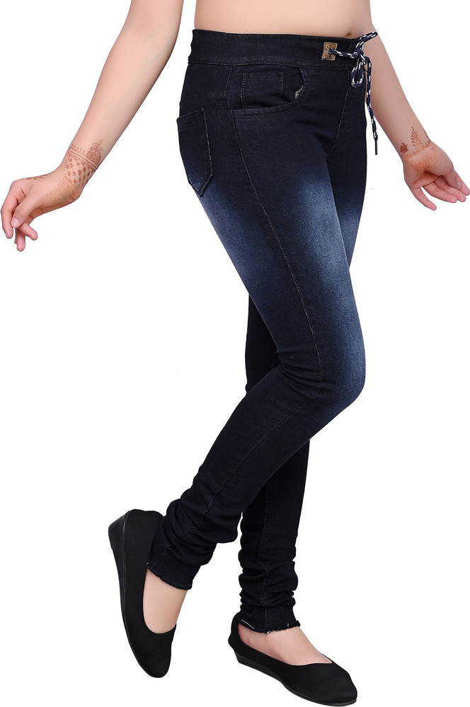 OXYDENIM Jogger Fit Girls Dark Blue 
