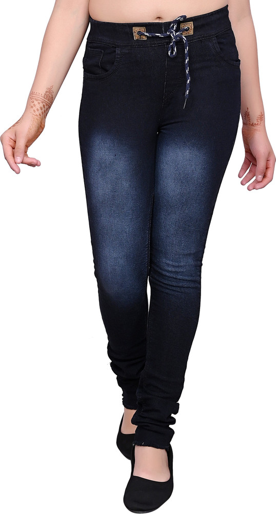 OXYDENIM Jogger Fit Girls Dark Blue 