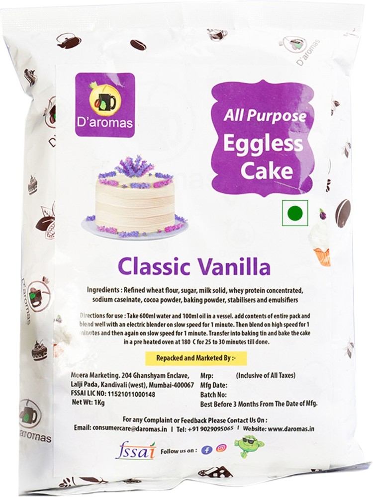 Tropolite Vanilla Cake Premix (1 Kg)