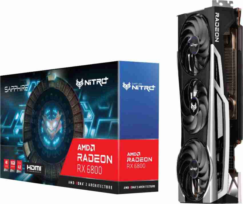 Sapphire AMD Radeon RX 6800 XT 16GB Gaming Graphics Card With 256-bit GDDR6  AMD RDNA 2 Architecture - Buy Sapphire AMD Radeon RX 6800 XT 16GB Gaming  Graphics Card With 256-bit GDDR6