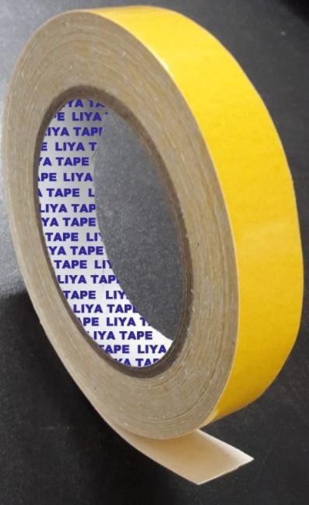 Wigzo Tapes  Red Liner Double Sided Hair Wig Tape  20 Yards x 24 MM Tape  Adhesives  Fasteners  Adhesive Tape