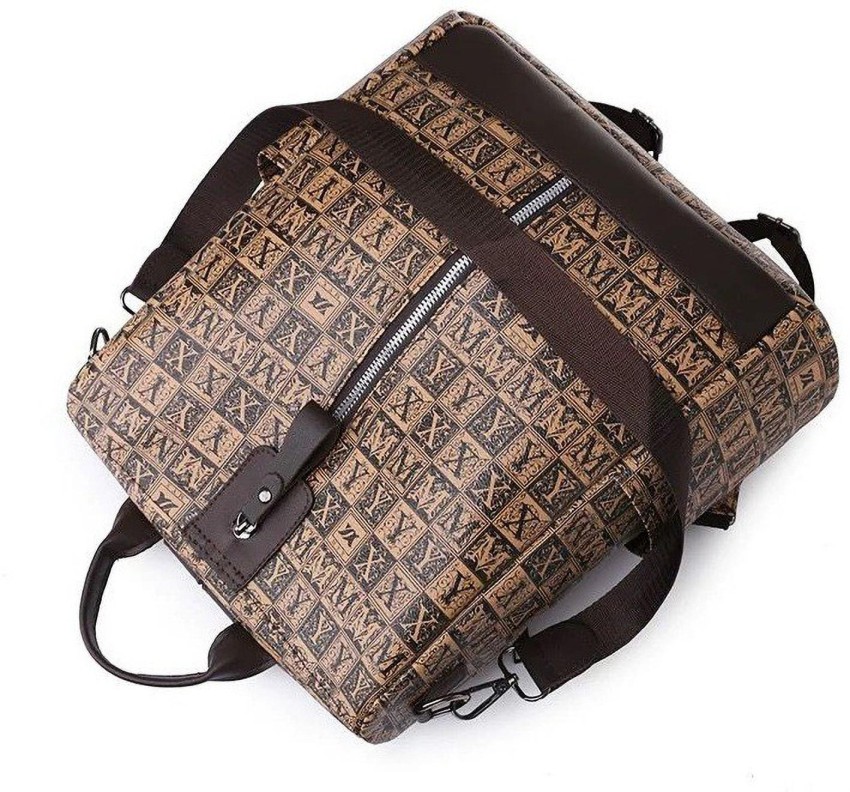 Charming Louis Vuitton Inspired Brown Backpack