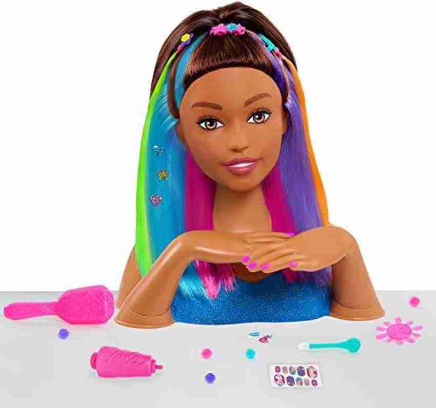 barbie head doll