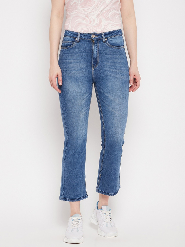 MADAME Regular Women Dark Blue Jeans 