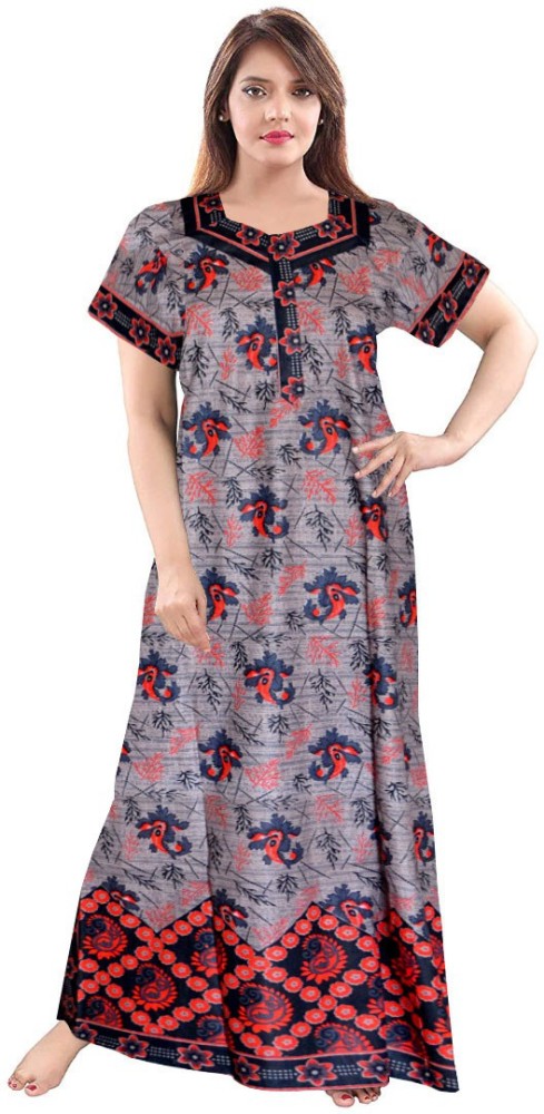 Flipkart on sale nighty cotton