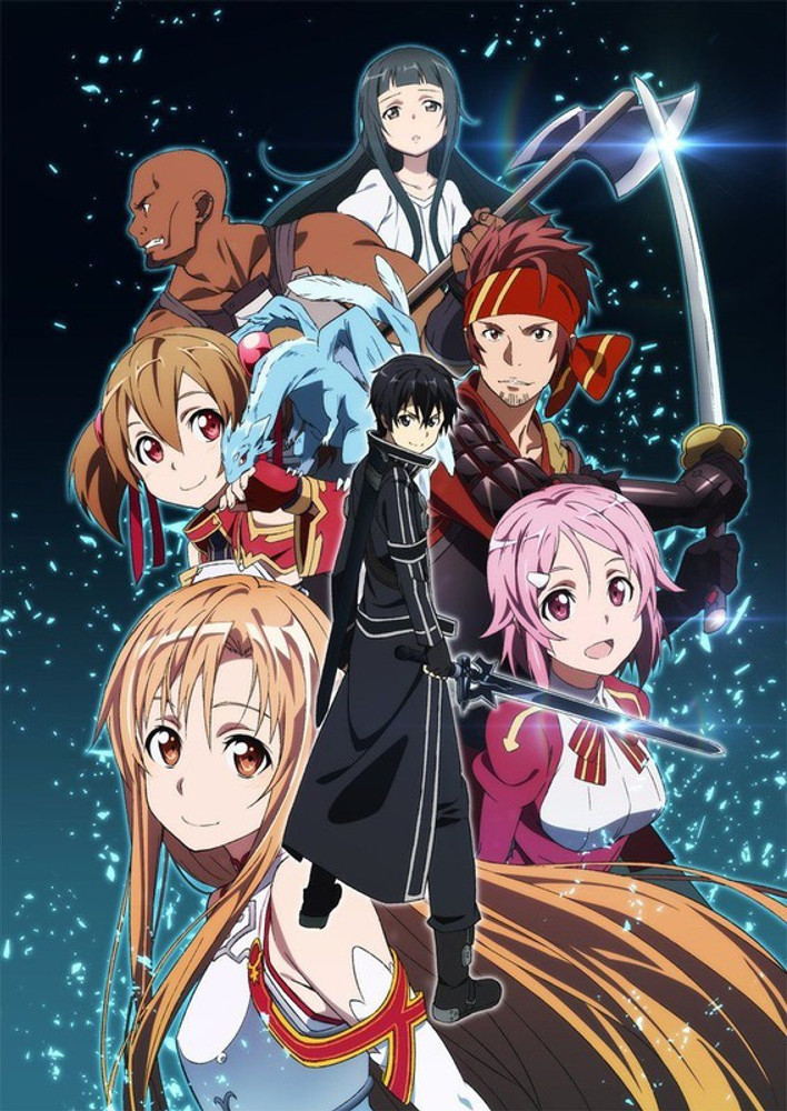 Sword Art Online Anime Series Matte Finish Poster Paper Print - Animation &  Cartoons posters in India - Buy art, film, design, movie, music, nature and  educational paintings/wallpapers at