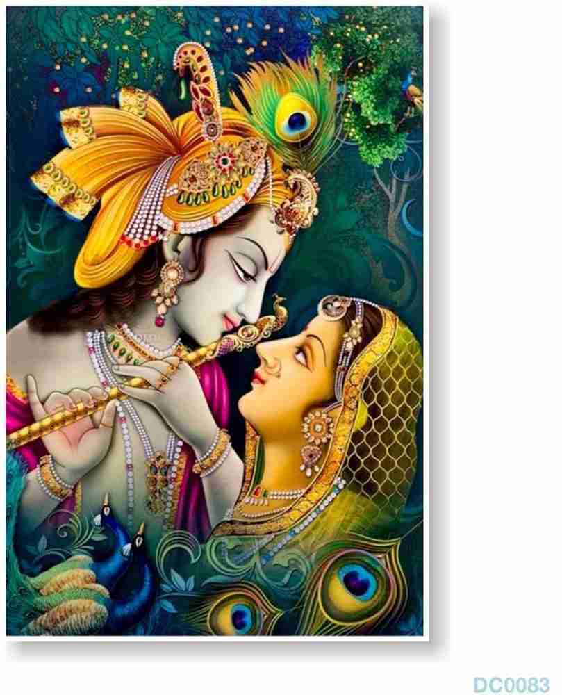 Décor Home Décor Ideas | Décor Items | Poster Radha Krishna Wall ...