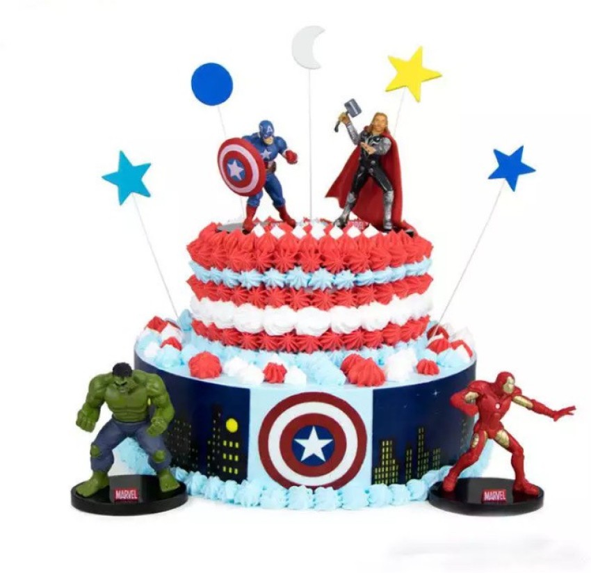 Avengers Theme Cake | Thor's Hammer Cake | Captain America Shield Cake –  Liliyum Patisserie & Cafe