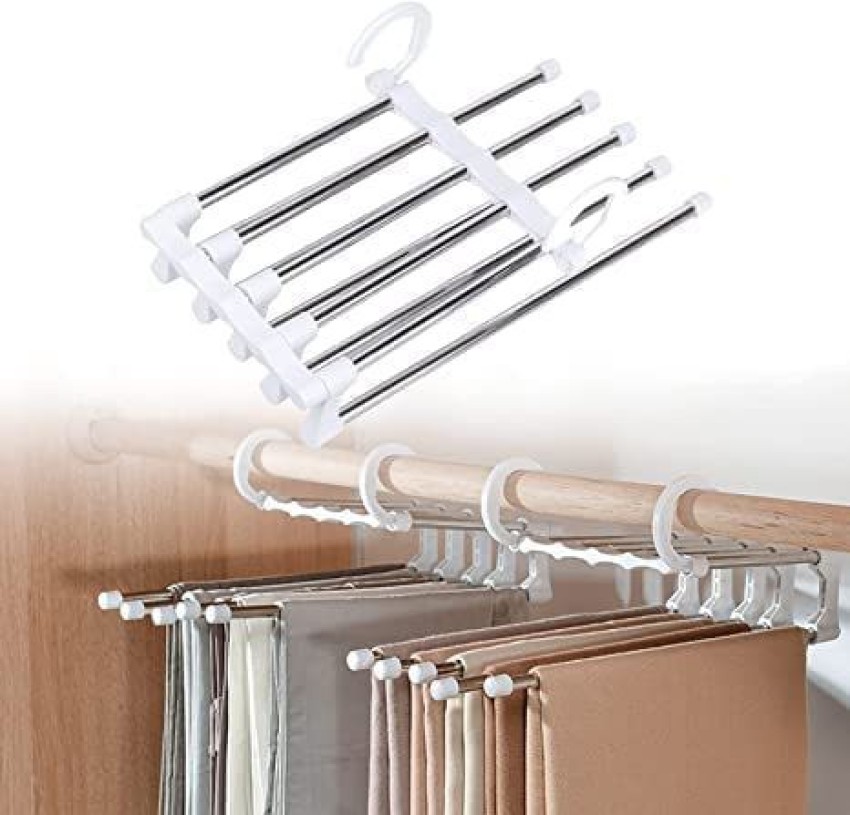 Multiuse Stainless Steel Space Saving Magic Hook Design Hangers