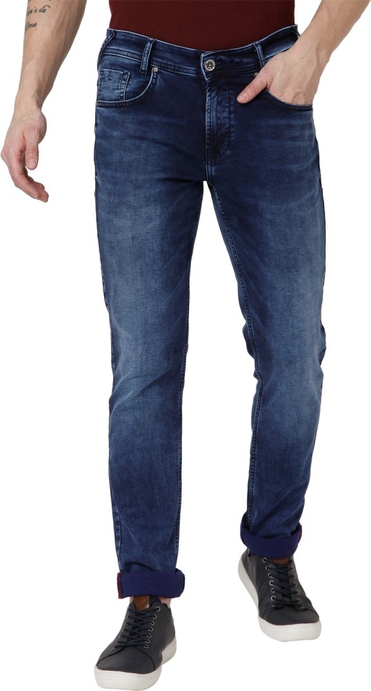 MUFTI Regular Men Blue Jeans Buy MUFTI Regular Men Blue Jeans