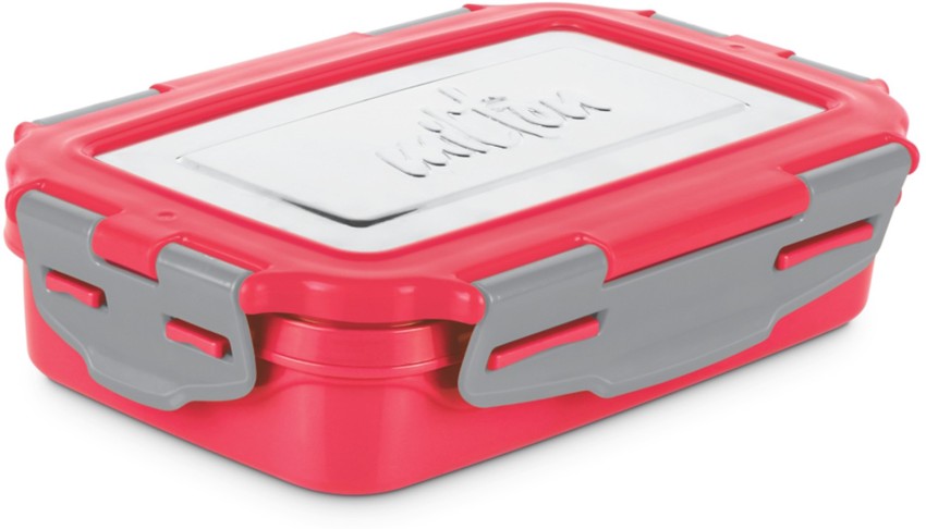 MILTON Steely Super Deluxe Big Tiffin Box,500ml,with - Flipkart.com