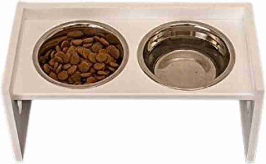 Elevated Dog Bowls for Large Dog,Raised Dog Bowls,Adjustable to 8  Heights(2.75 up to 20''),for Large,X/XL Large,Medium,Small Sized Dogs with  2