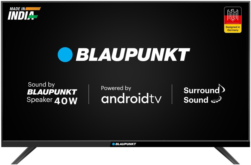 Blaupunkt Cybersound 80 cm (32 inch) HD Ready LED Smart Android TV with 40W Speaker Online at Prices In India