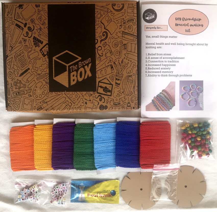 Loopdedoo Deluxe  DIY Friendship Bracelet Maker Kit  Make Bracelets in  Minutes  Craft Kit with Added Thread Beads and Charms  Ages 8   Amazonin Toys  Games