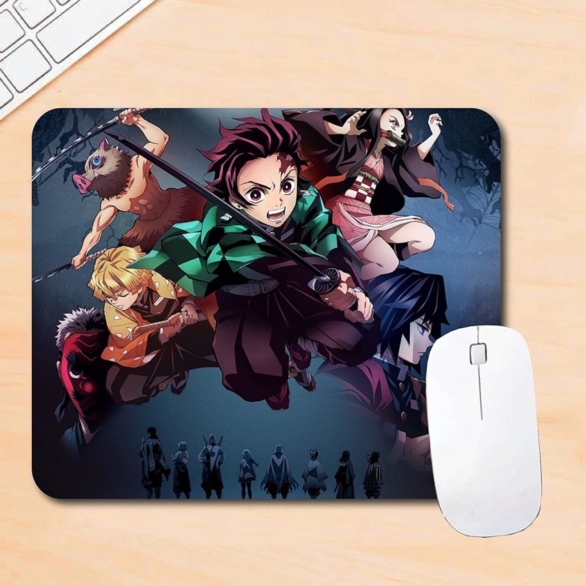 Large Gaming Mouse PadAnime Demon Slayer Extended Mouse PadNonSlip  Rubber BaseComputer Desk Pad Mouse Mat for Laptop Desktop Office Home PC  Gamer23621181 inch  Walmartcom