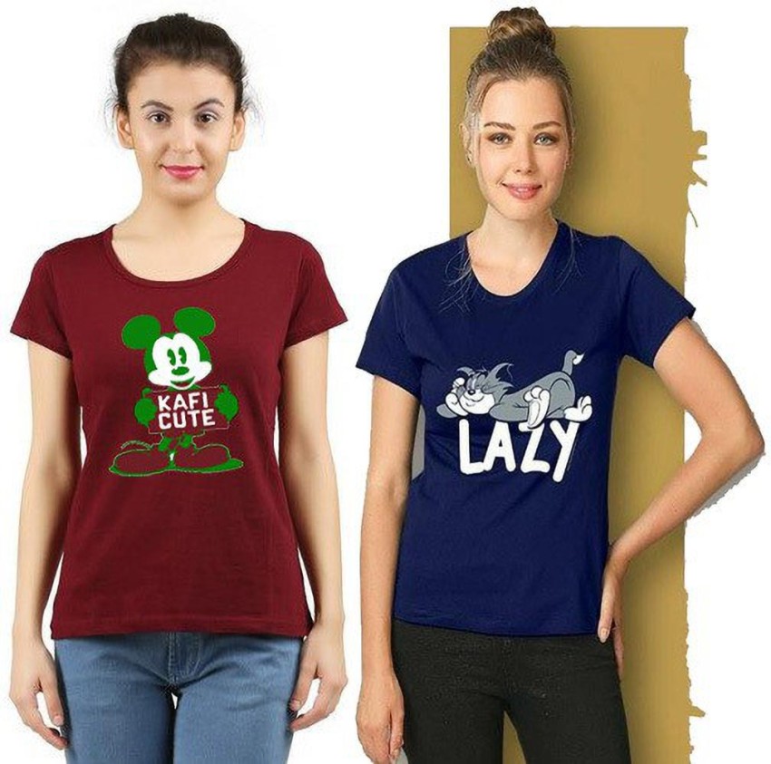 Kafi Cute T-shirts for Girls