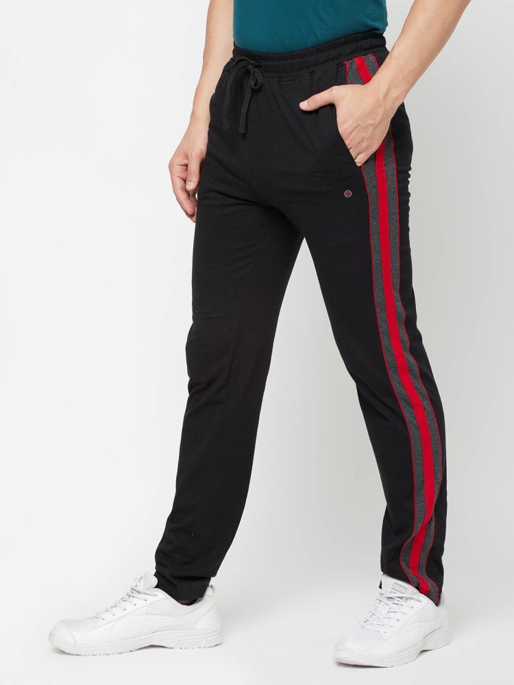 Buy Sporto Red Black Track Pants online  Looksgudin