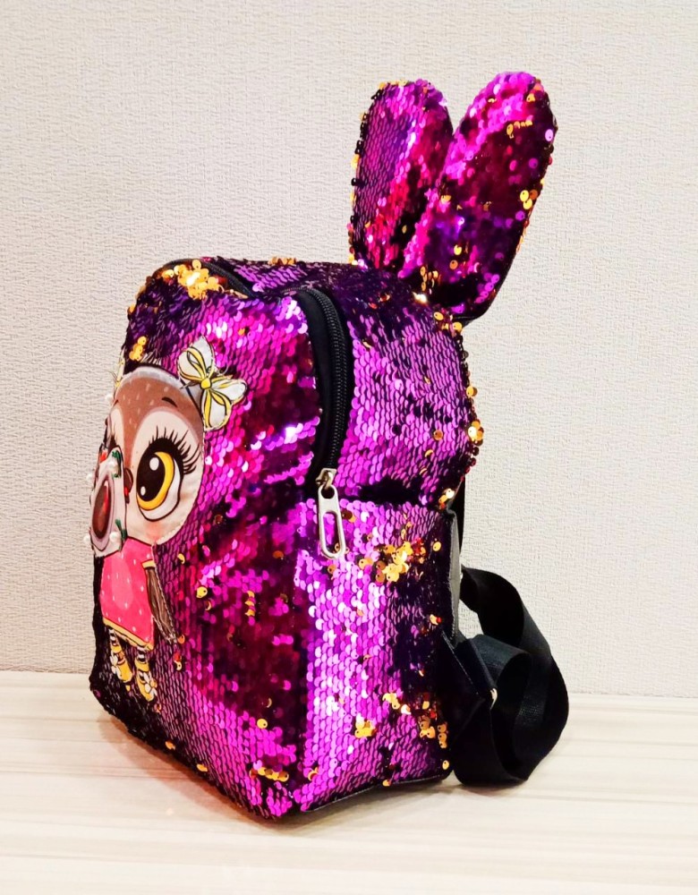  Priceless Deals Cute Rabbit Bunny Sequin Mini Backpack