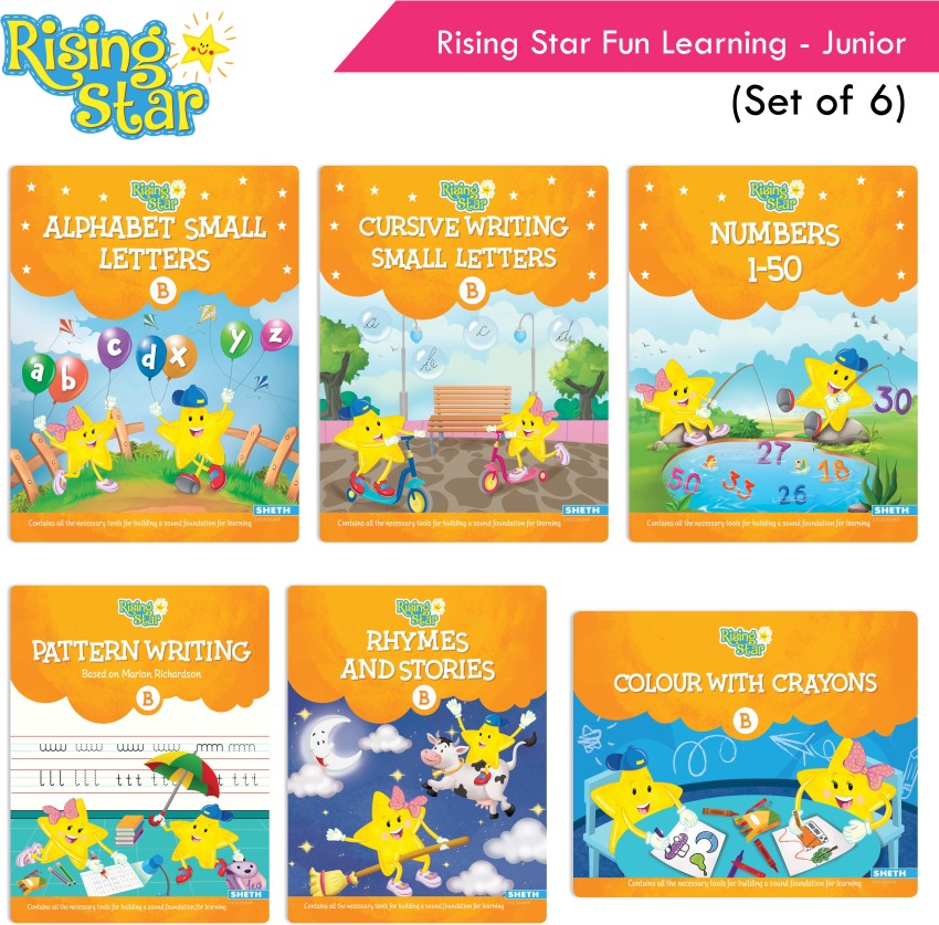 Rising Star Preschool Learning Book Nursery Kit A - Shethbooks