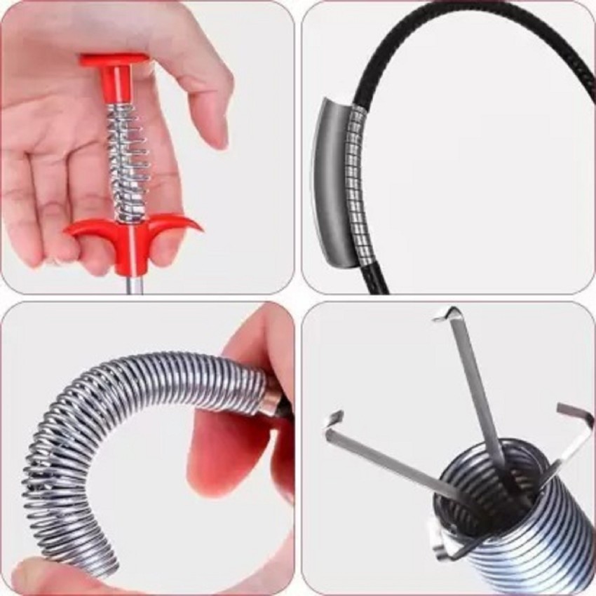 60/80/160CM Multifunction Drain Snake Cleaning Claw Auger Clog