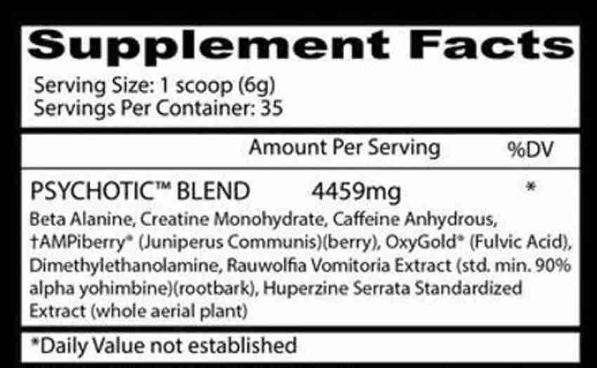 How Much Caffeine Does Psychotic Pre Workout Have EOUA Blog
