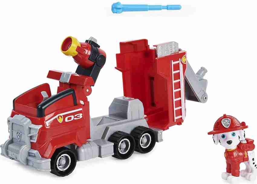 paw patrol fire truck transformer