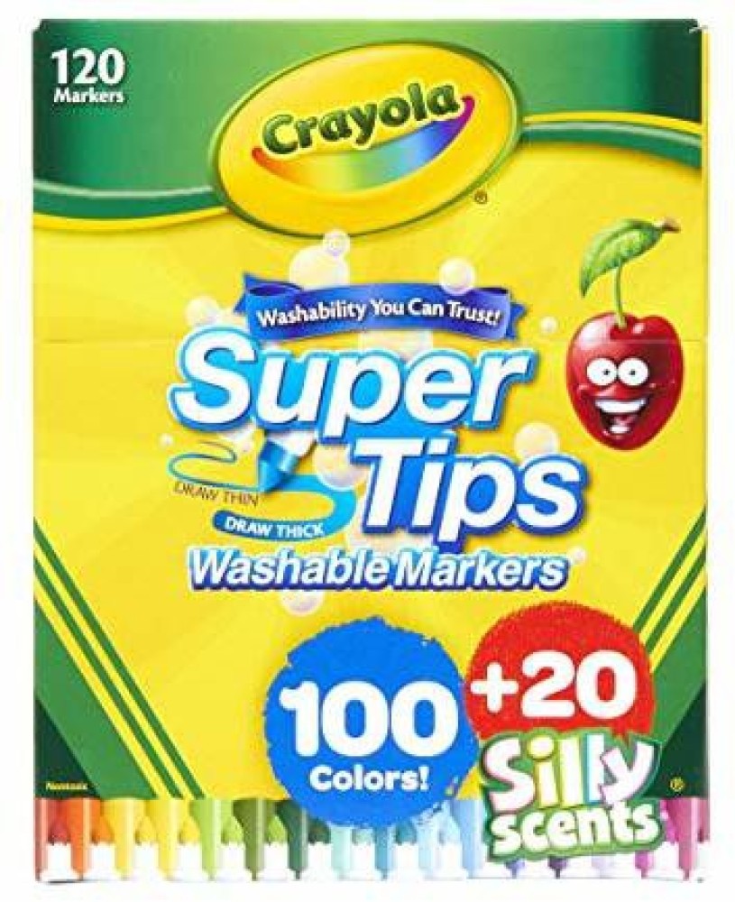 Crayola Super Tips Washable Markers 100 Count 