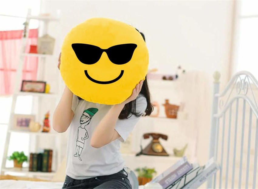 Smiling Emoji Pillow