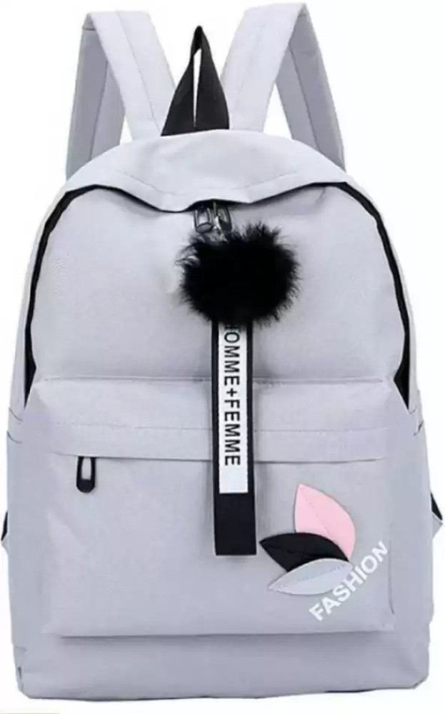 Zaxcer Medium Size Fashion Casual Backpack for Girls College ,School  Stylish Latest Bag 12 L Backpack BLACK - Price in India | Flipkart.com