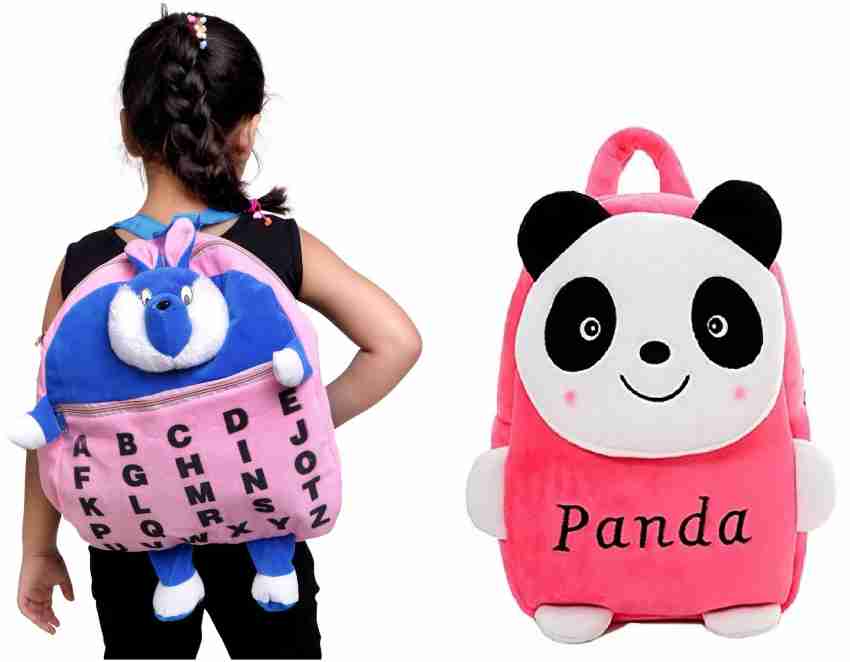 Toil Moil School Bag for Kids Soft Plush Backpack for Small Kids Nursery  Bag Kids Gift (