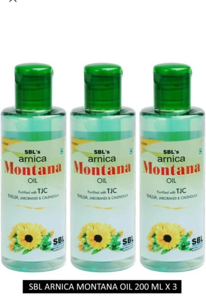 Sbl Arnica Montana Hair Oil 100 ML (Pack of 3)
