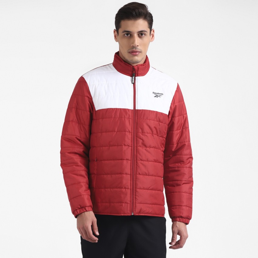 Reebok Men's Puffer Jacket - Red - L