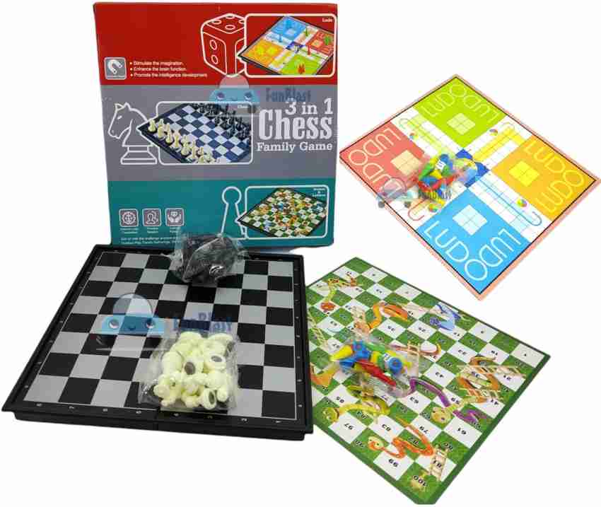 Ajanta Games Original Chess N Word( Chess+ Crossword) two in