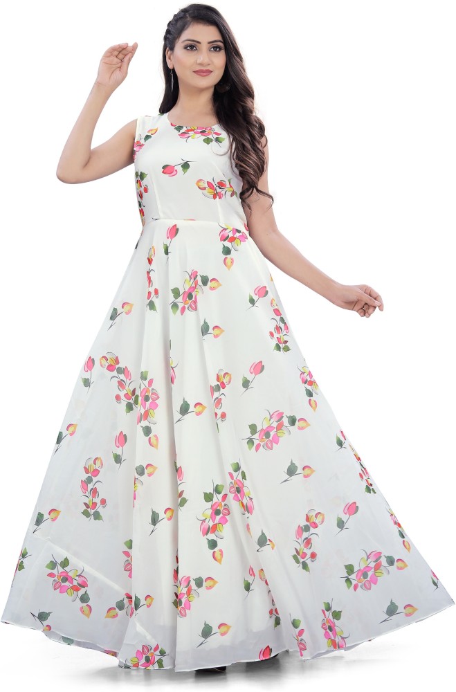 flipkart new long frock