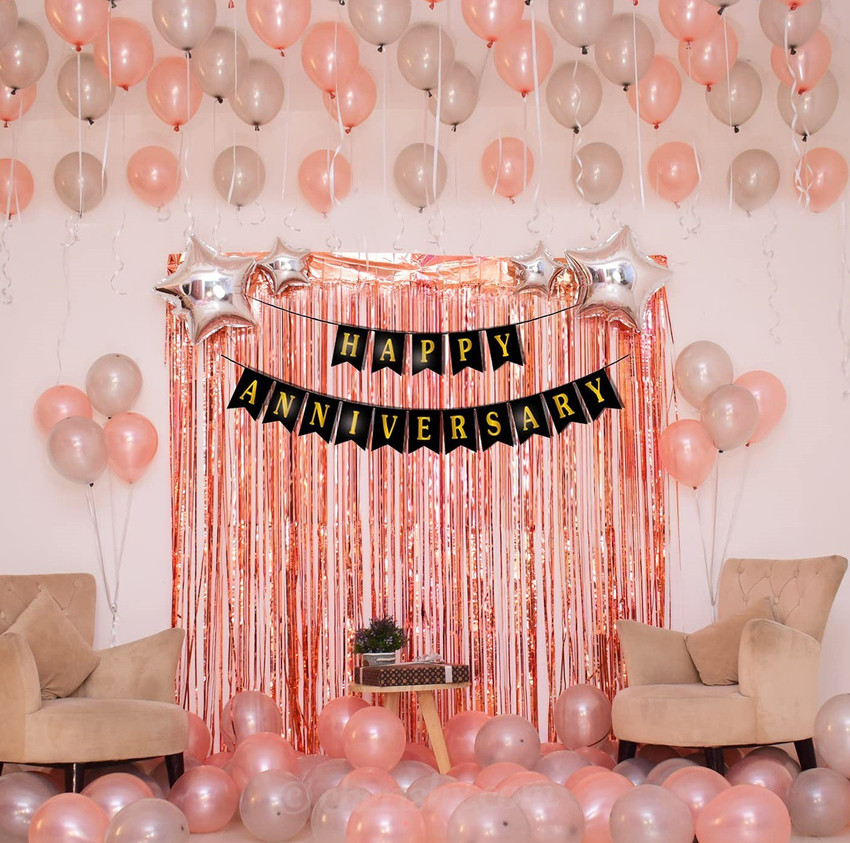 Details more than 171 rose gold party decorations ideas latest seven