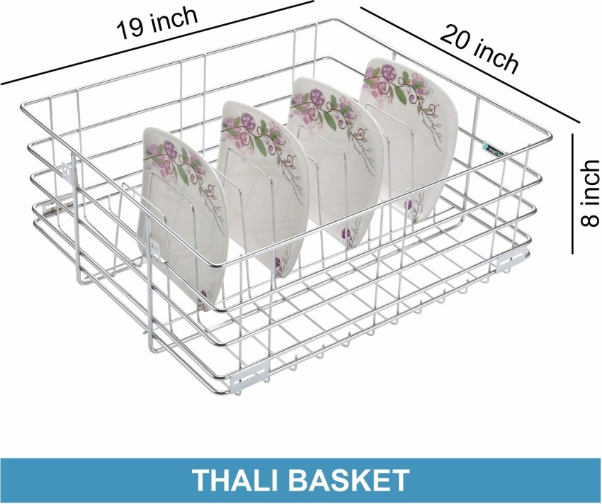 SMART SLIDE Cutlery Kitchen Rack Plastic 15 x 19 Inch Cutlery tray for  Kitchen Drawer / Cutlery – Cosmetic - Stationary Storage Organizer / Cutlery  Organizer for Modular Kitchen Basket / Multipurpose