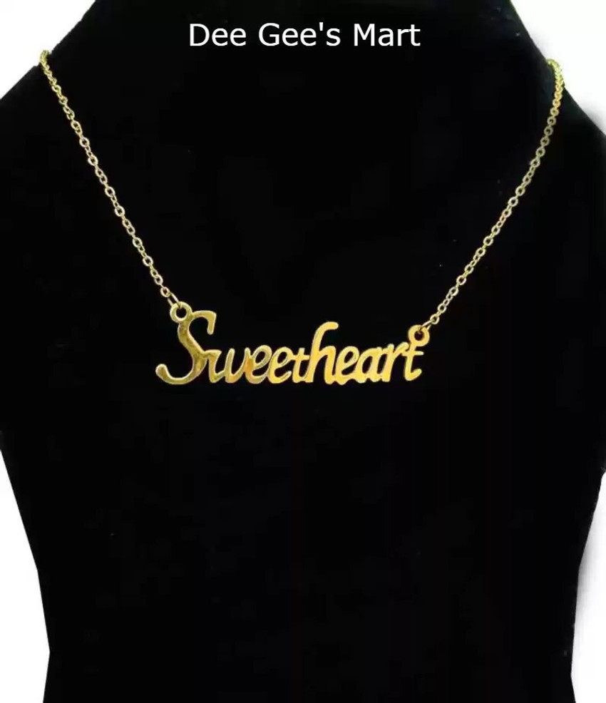 Couple Locket Gold-plated