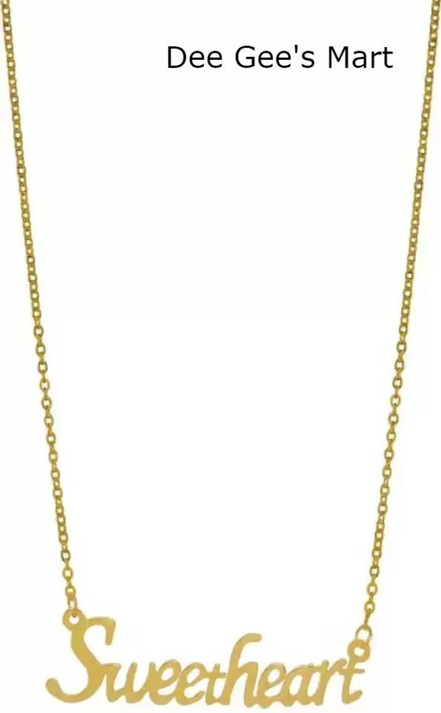 Couple Locket Gold-plated
