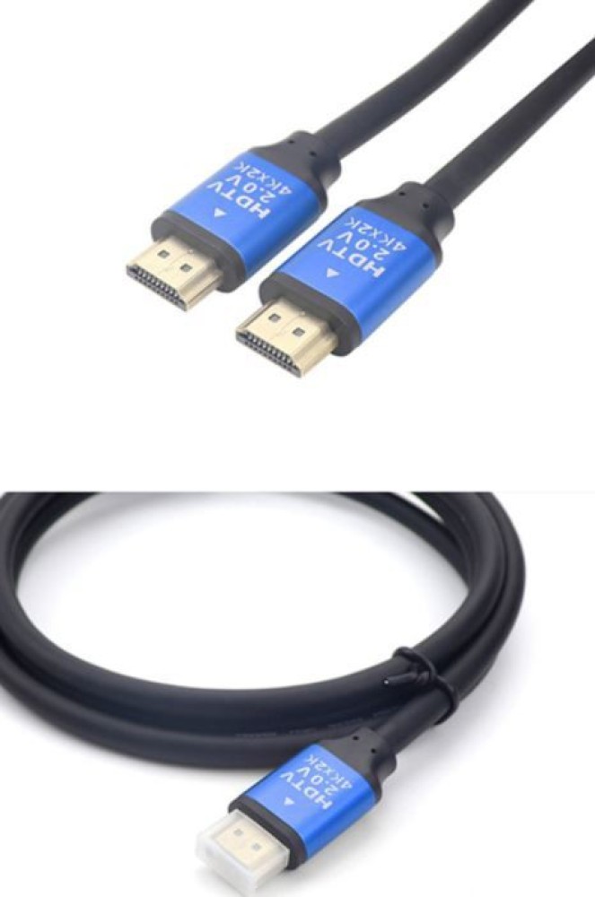 ezcap HDMI Cable 3 m 4KX2K Ultra HD HDTV Digital Audio/Video High Speed  2.0v 18Gbps 4K HDR,3D - ezcap : Flipkart.com