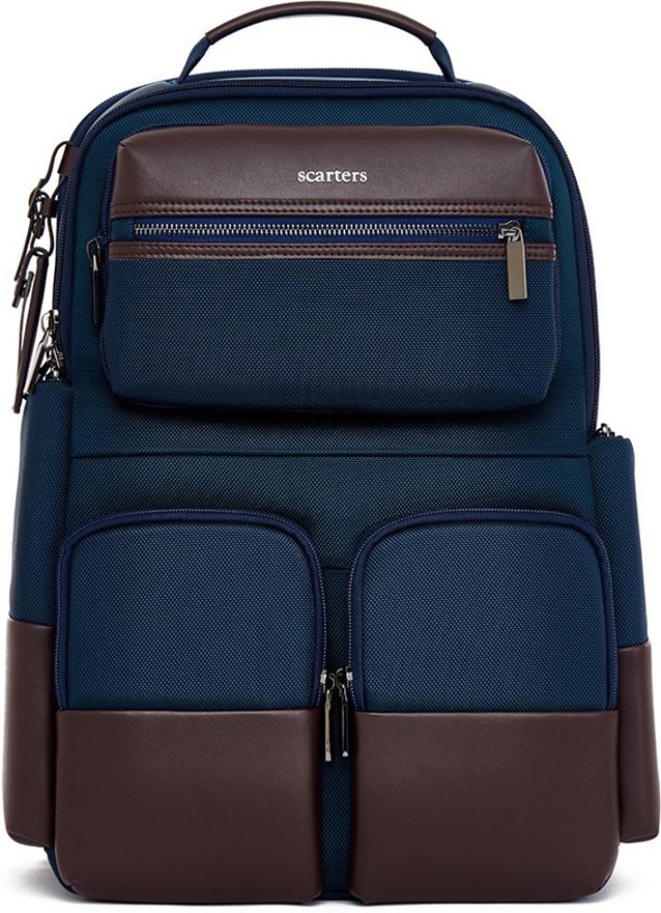 Buy Scarters 13.3/14/ 15/15.6 inch Laptop/MacBook Office Backpack for  Men/Unisex with Vegan Leather Styling: The Modest online | Looksgud.in