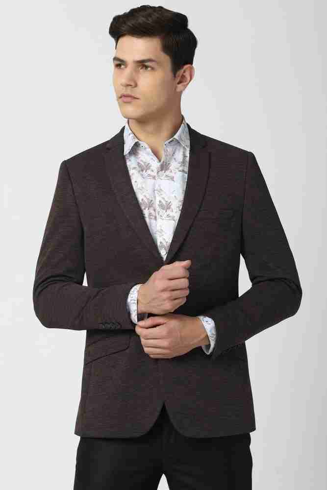 Buy Van Heusen Brown Blazer Online - 672357