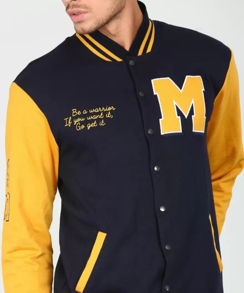 Buy Varsity Navy Yellow Jacketfrom Maniac Life store XL