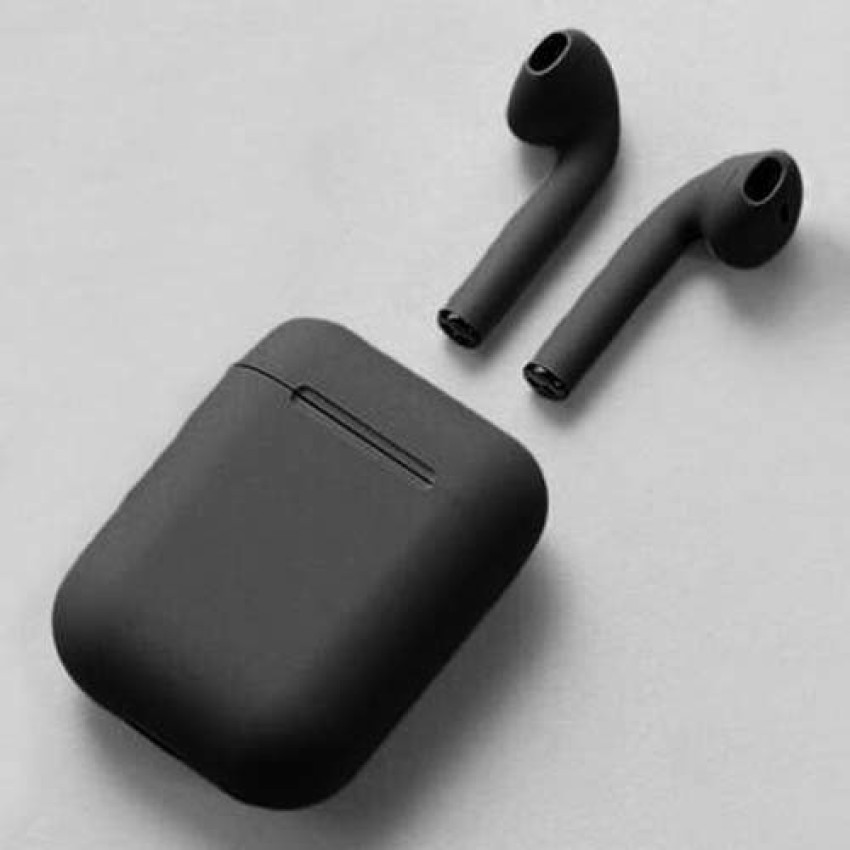 i12 earbuds black