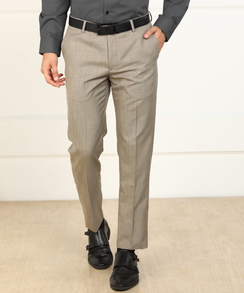 ARROW Tapered Men Brown Trousers  Buy ARROW Tapered Men Brown Trousers  Online at Best Prices in India  Flipkartcom