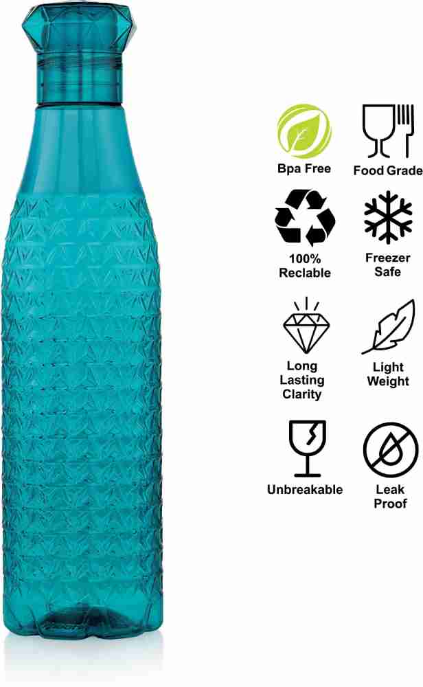 N H Enterprise Premium Quality Crystal Fridge Water Bottle Set ( 6 PCS )  1000 ml Bottle - Buy N H Enterprise Premium Quality Crystal Fridge Water  Bottle Set ( 6 PCS )