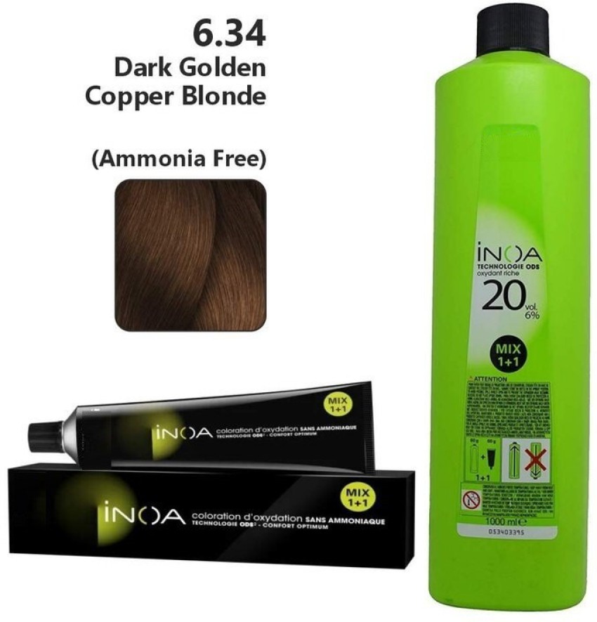 BuyLoreal Inoa Ammonia Free Hair Color 60G 5 light Brown Online in India   Allure Cosmetics