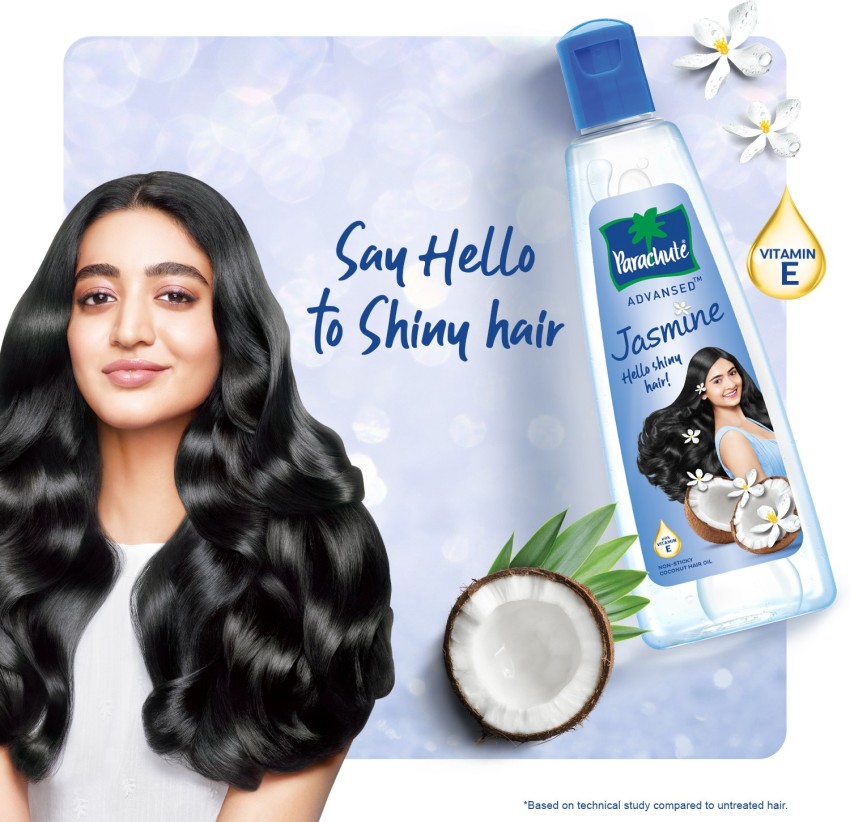 Parachute Advansed Jasmine Coconut Hair Oil 90 ml  Non Sticky Price   Buy Online at 40 in India