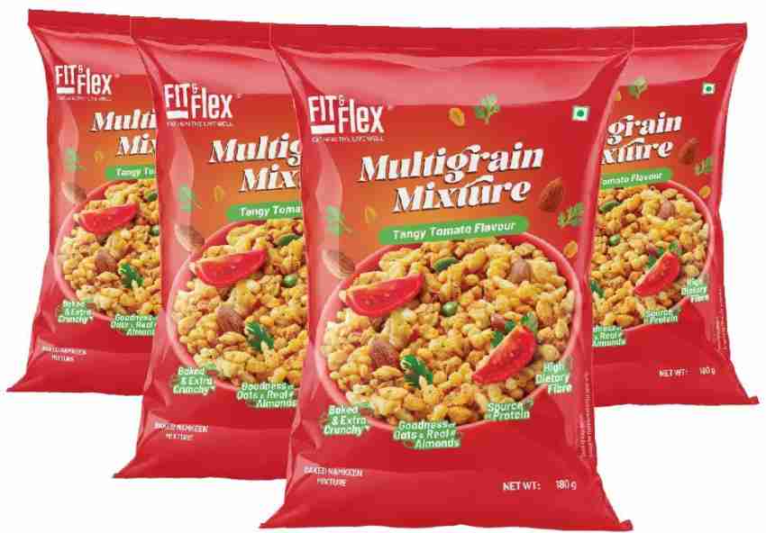 fit & flex Multigrain Mixture Crunchy Mixture Tangy Tomato -Pack
