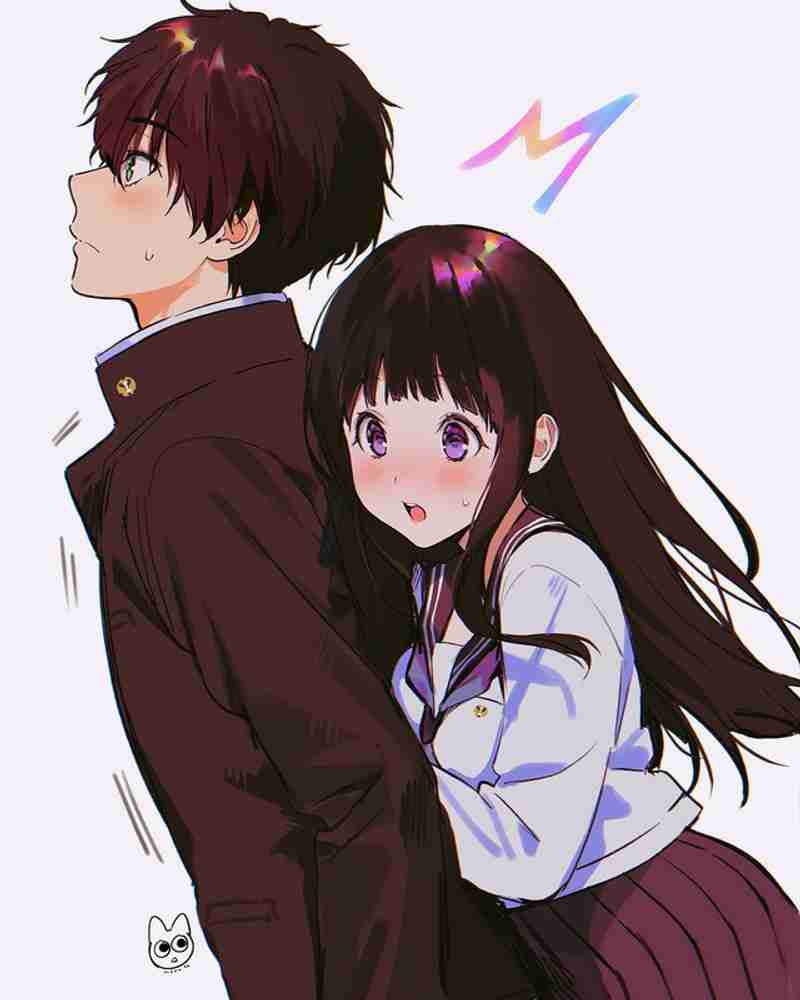 Hyouka Anime Girls Anime Boys 2D Short Hair Hd Wallpaper ThumbMatte Finish  Poster Paper Print - Animation & Cartoons posters in India - Buy art, film,  design, movie, music, nature and educational