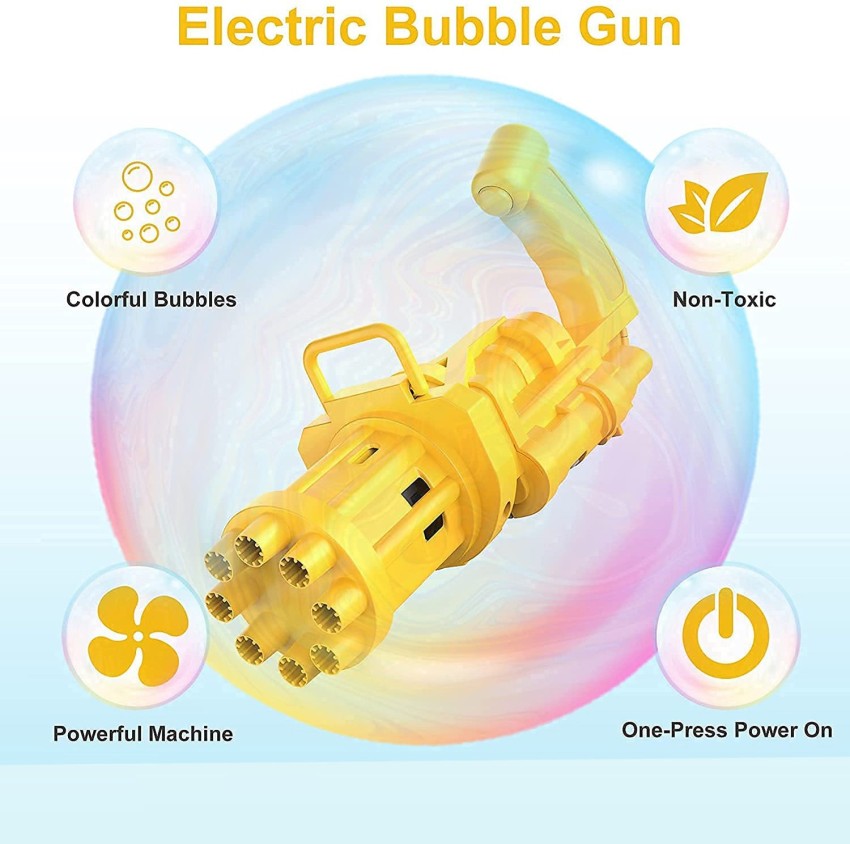 VikriDa 32 hole Bubble Gun Toy Bubble Maker Price in India - Buy VikriDa 32  hole Bubble Gun Toy Bubble Maker online at